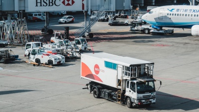 Ejemplo de publicidad exterior en transportes de carga 